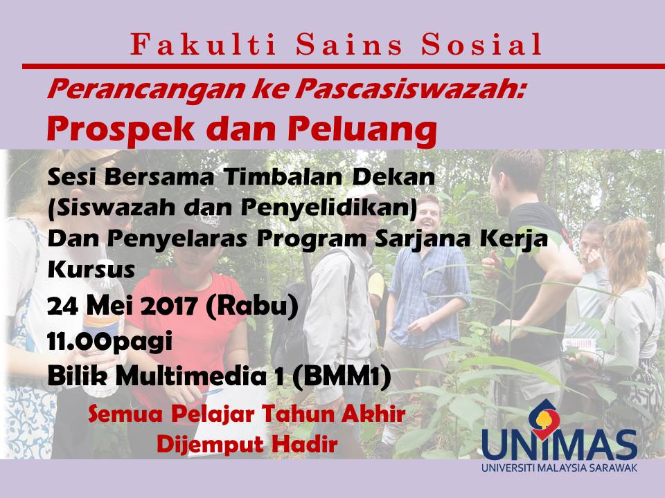 Sesi Pascasiswazah 24 Mei 2017 edit