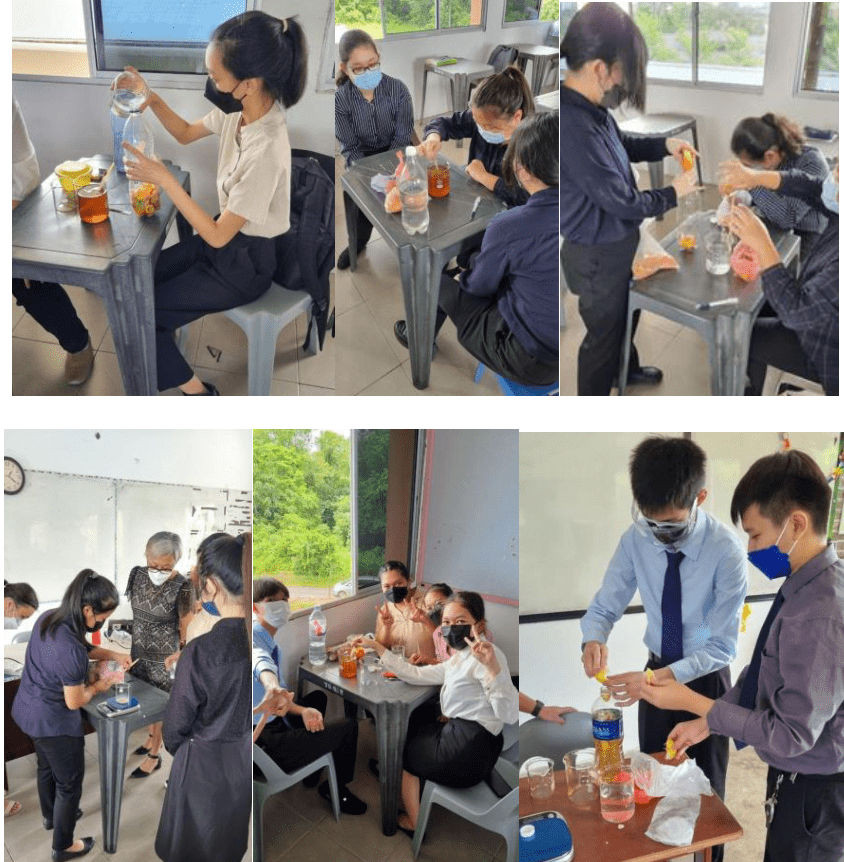 Enzyme making activity with Form 6 students of SMK DPHA GAPOR min
